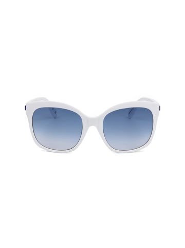 adidas Damen-Sonnenbrille in Weiß/ Blau