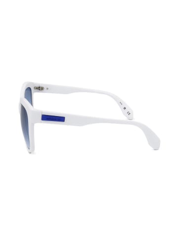 adidas Damen-Sonnenbrille in Weiß/ Blau