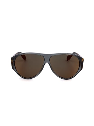 adidas Herren-Sonnenbrille in Grün/ Braun