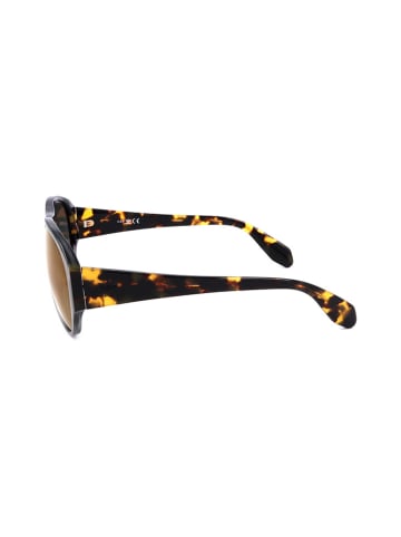 adidas Herren-Sonnenbrille in Grün/ Braun