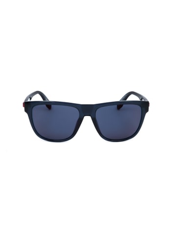 adidas Męskie okulary przeciwsłoneczne w kolorze niebieskim