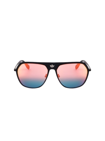 adidas Męskie okulary przeciwsłoneczne w kolorze czarno-różowo-niebiesko-żółtym