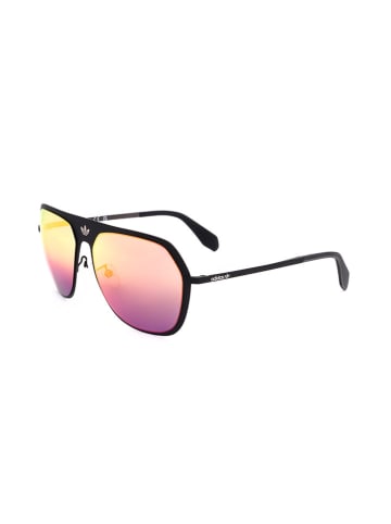adidas Męskie okulary przeciwsłoneczne w kolorze czarno-różowo-niebiesko-żółtym
