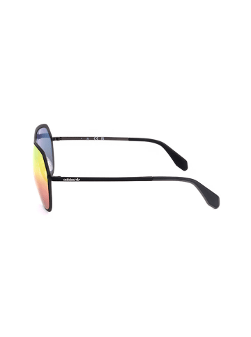 adidas Męskie okulary przeciwsłoneczne w kolorze czarno-różowo-niebiesko-żółtym