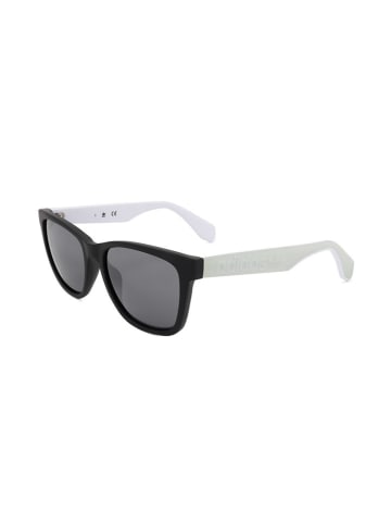 adidas Herren-Sonnenbrille in Schwarz-Weiß/ Grau