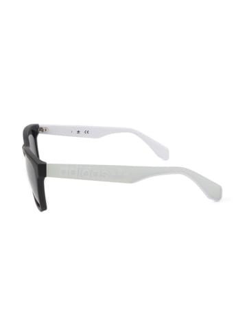adidas Herren-Sonnenbrille in Schwarz-Weiß/ Grau
