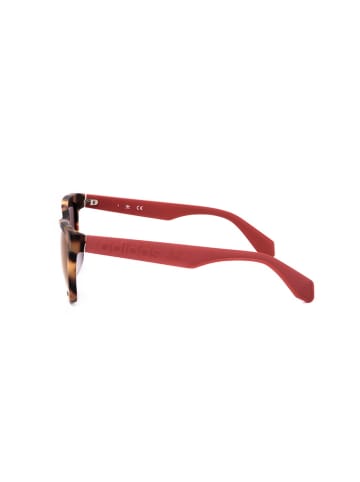 adidas Damen-Sonnenbrille in Hellbraun/ Pink