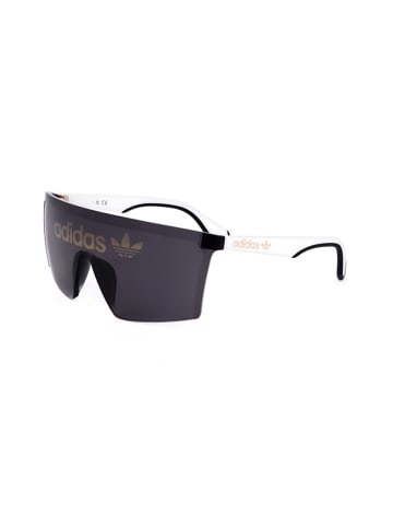 adidas Męskie okulary przeciwsłoneczne w kolorze czarno-białym