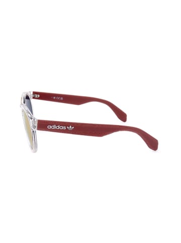 adidas Damskie okulary przeciwsłoneczne w kolorze fioletowo-różowo-żółtym