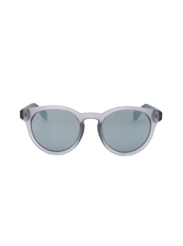 adidas Herren-Sonnenbrille in Grau-Grün/ Hellblau