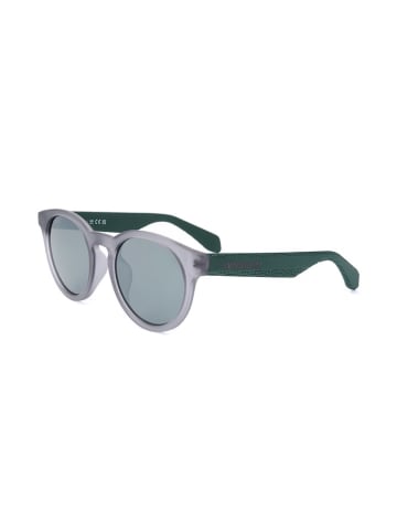 adidas Herren-Sonnenbrille in Grau-Grün/ Hellblau