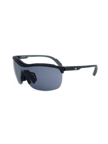 adidas Okulary przeciwsłoneczne unisex w kolorze czarno-niebieskim