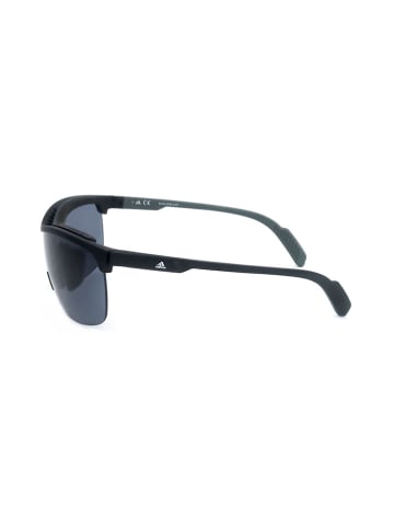 adidas Okulary przeciwsłoneczne unisex w kolorze czarno-niebieskim