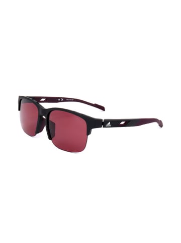 adidas Okulary przeciwsłoneczne unisex w kolorze czarno-różowym