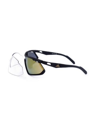 adidas Unisex-Sonnenbrille in Schwarz/ Grün