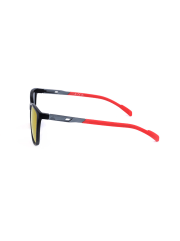 adidas Okulary przeciwsłoneczne unisex w kolorze czarno-różowo-pomarańczowym