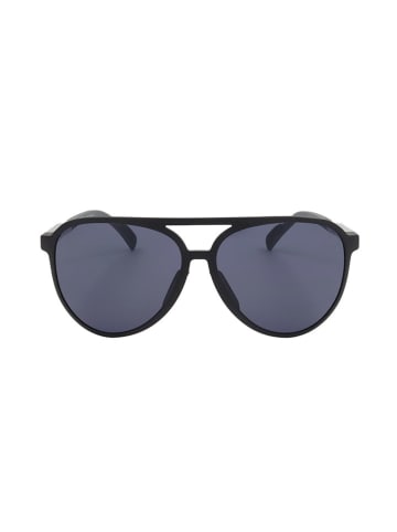 adidas Okulary przeciwsłoneczne unisex w kolorze czarno-szaro-niebieskim