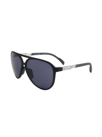 adidas Okulary przeciwsłoneczne unisex w kolorze czarno-szaro-niebieskim