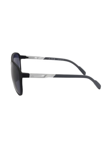 adidas Okulary przeciwsłoneczne unisex w kolorze czarno-szaro-niebieskim
