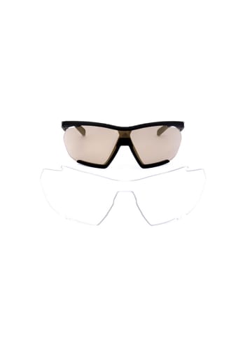 adidas Unisex-Sonnenbrille in Schwarz/ Hellbraun