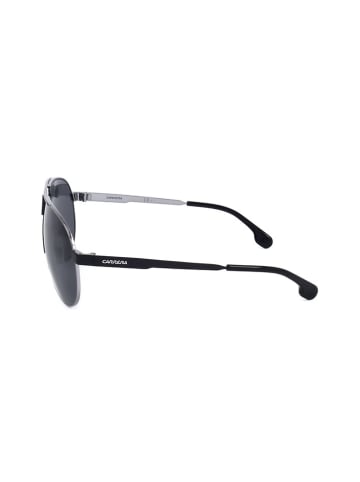 Carrera Okulary przeciwsłoneczne unisex w kolorze srebrno-czarno-szarym