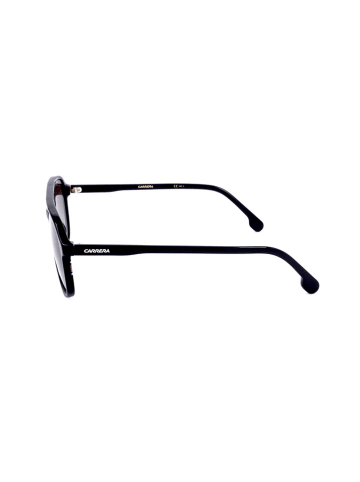 Carrera Okulary przeciwsłoneczne unisex w kolorze czarno-jasnobrązowym