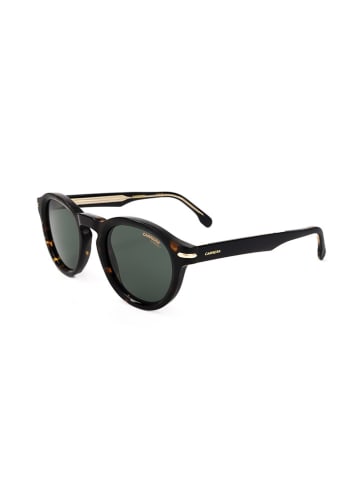 Carrera Okulary przeciwsłoneczne unisex w kolorze brązowo-zielonym