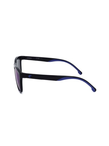 Carrera Okulary przeciwsłoneczne unisex w kolorze czarno-niebiesko-fioletowym
