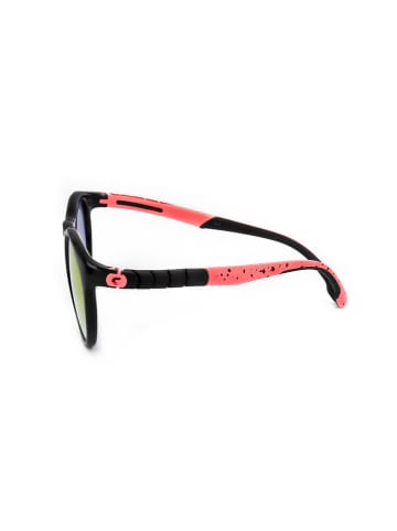 Carrera Unisex-Sonnenbrille in Schwarz/ Pink-Orange