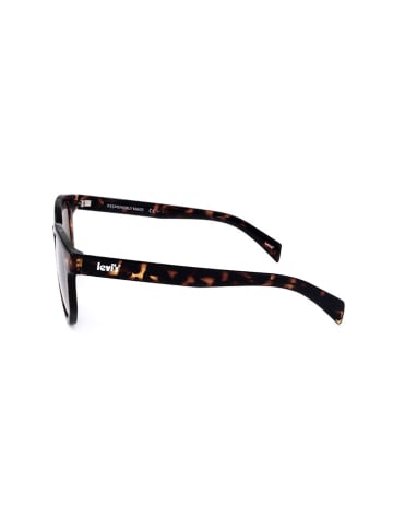 Levi's Okulary przeciwsłoneczne unisex w kolorze brązowym