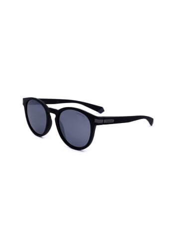 Polaroid Unisex-Sonnenbrille in Schwarz/ Blau