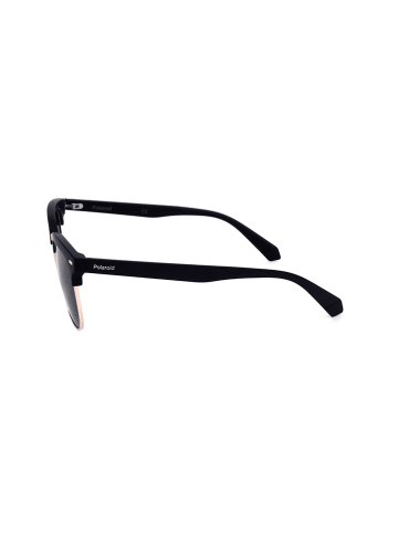 Polaroid Okulary przeciwsłoneczne unisex w kolorze złoto-czarno-granatowym