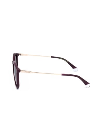 Polaroid Damskie okulary przeciwsłoneczne w kolorze fioletowym