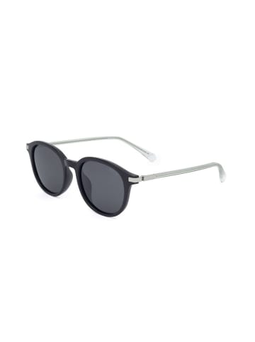 Polaroid Unisex-Sonnenbrille in Schwarz/ Grau/ Blau