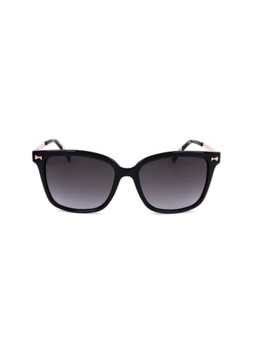 Ted Baker Damskie okulary przeciwsłoneczne w kolorze złoto-czarno-fioletowym