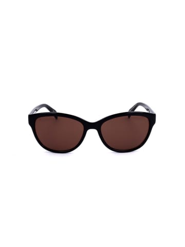 Ted Baker Damskie okulary przeciwsłoneczne w kolorze czarno-brązowym