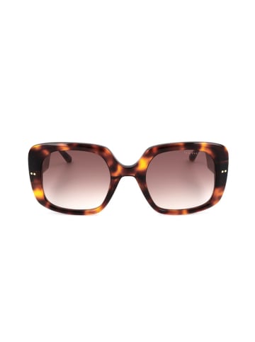 Ted Baker Damskie okulary przeciwsłoneczne w kolorze brązowo-jasnoróżowym