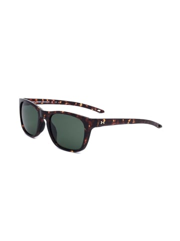 Under Armour Unisex-Sonnenbrille in Braun/ Grün