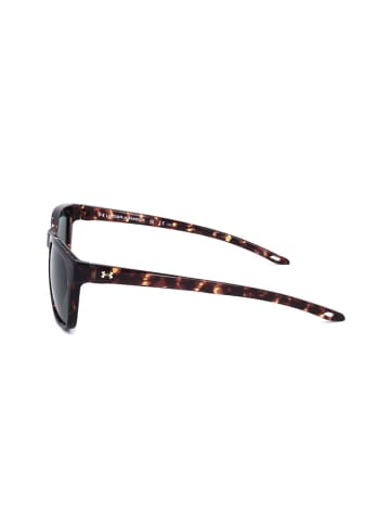 Under Armour Okulary przeciwsłoneczne unisex w kolorze brązowo-zielonym