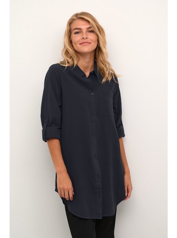 Kaffe Bluse in Dunkelblau