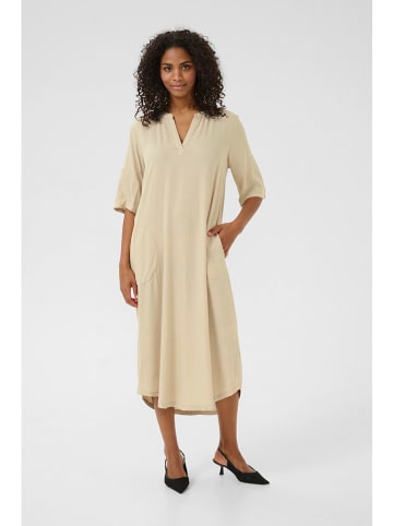 Kaffe Kleid "Milia" in Sand