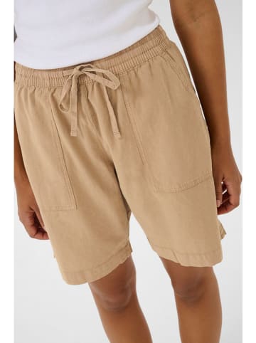 Kaffe Short "Naya" zandkleurig