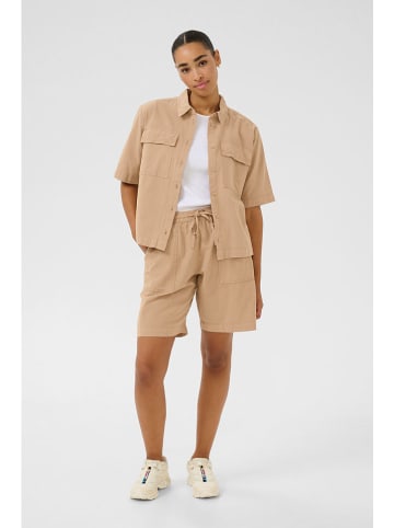 Kaffe Blouse "Naya" zandkleurig