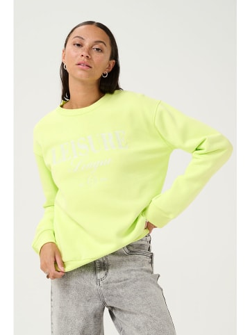 Kaffe Sweatshirt "Viola" lichtgroen