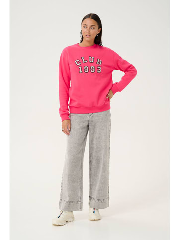 Kaffe Sweatshirt "Viola" in Pink