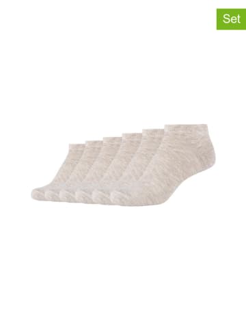camano 6er-Set: Socken in Beige