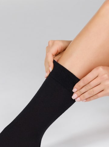 camano 10er-Set: Socken in Schwarz