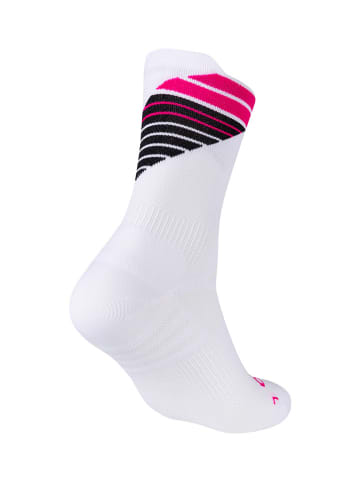 camano 3er-Set: Sportsocken in Weiß/ Schwarz/ Pink