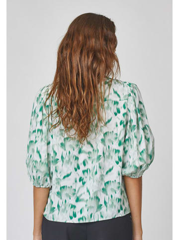 SisterS point Blouse wit/groen