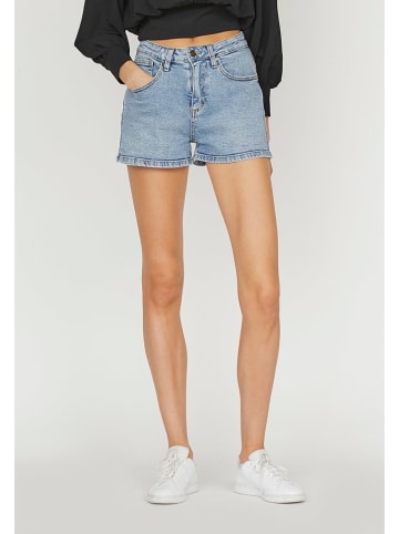 SisterS point Jeans-Shorts in Hellblau